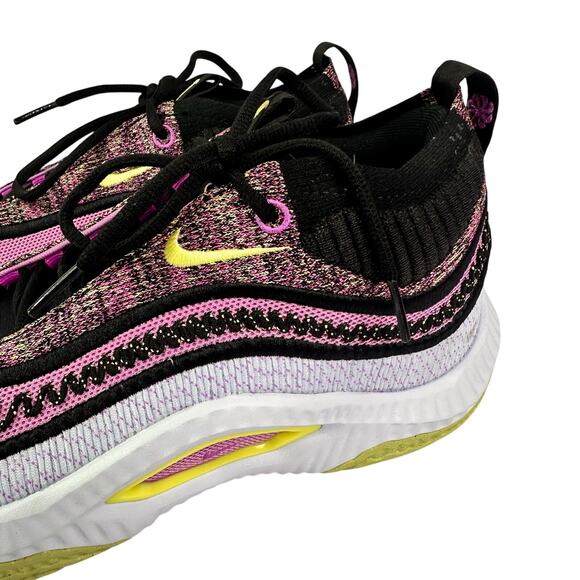 Nike Cosmic Unity 3 Basketball Shoes Black Purple Lemon Yellow DV2757 500 sz 8 main image 7